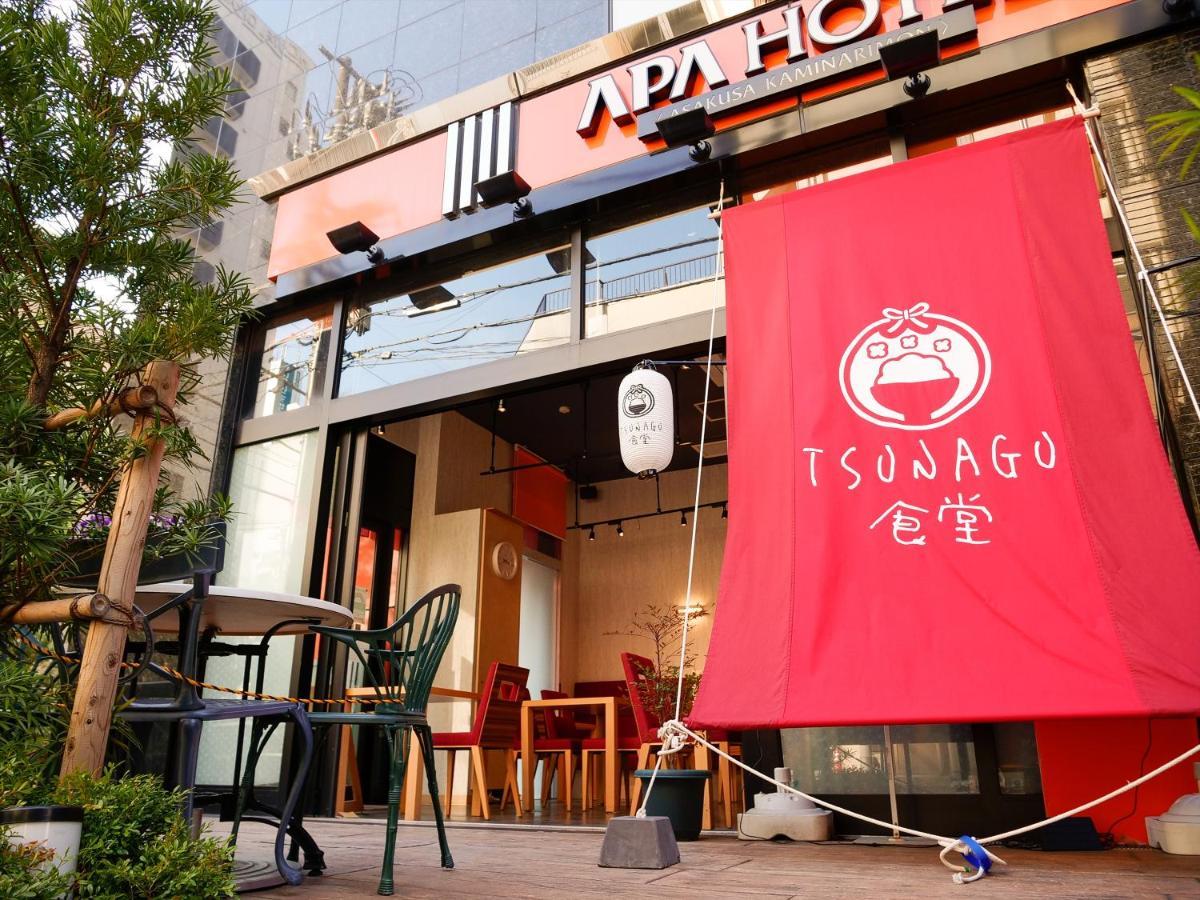 Apa Hotel Asakusa Kaminarimon Tokió Kültér fotó