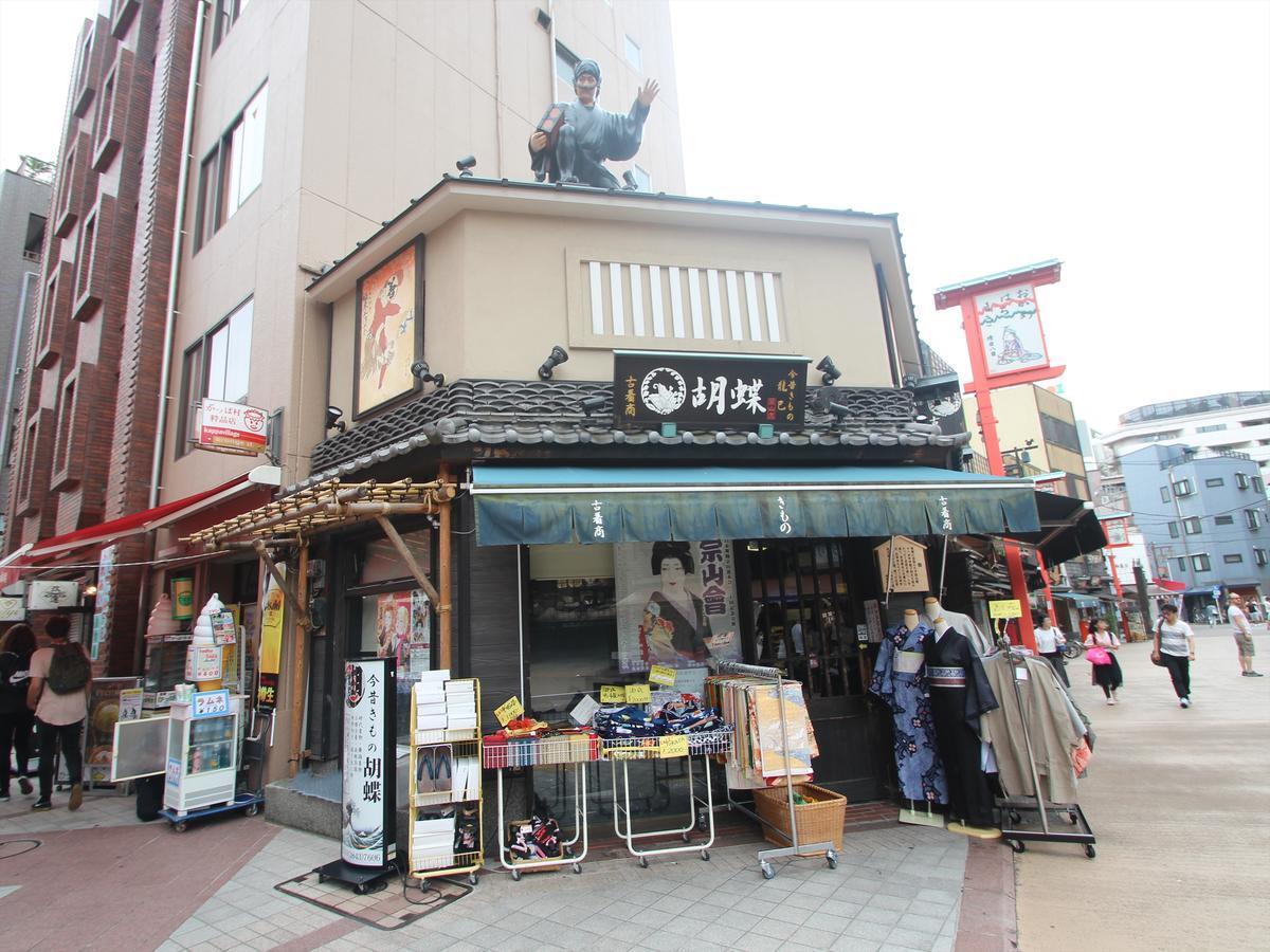 Apa Hotel Asakusa Kaminarimon Tokió Kültér fotó
