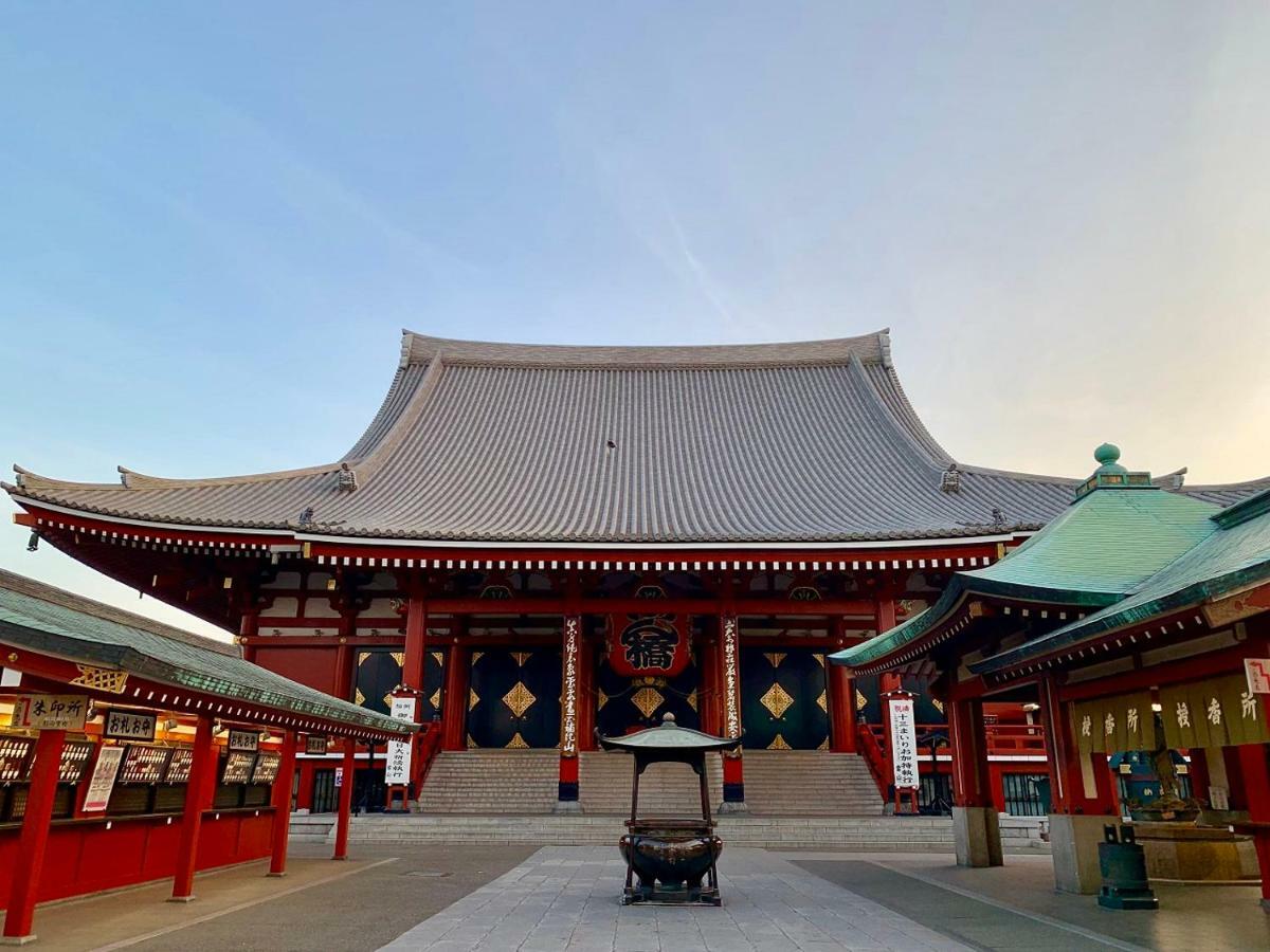 Apa Hotel Asakusa Kaminarimon Tokió Kültér fotó